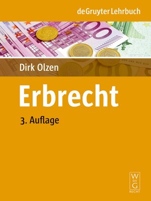 cover image of Erbrecht